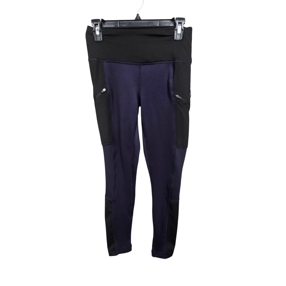 Active Life Women Black Lunar‎ Eclipse Athletic Leggings Pants Size Small NWT